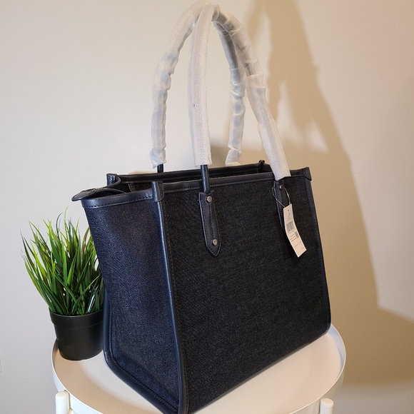 (BNWT) Kate Spade Denim Tote Bag - Picture 3 of 5